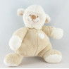 Doudou mouton agneau blanc beige coeur NATTOU