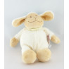 Doudou mouton agneau blanc beige BENGY