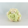 Doudou petit ours Plume vert KALOO