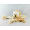 Doudou marionnette ours écru beige UN REVE DE BEBE