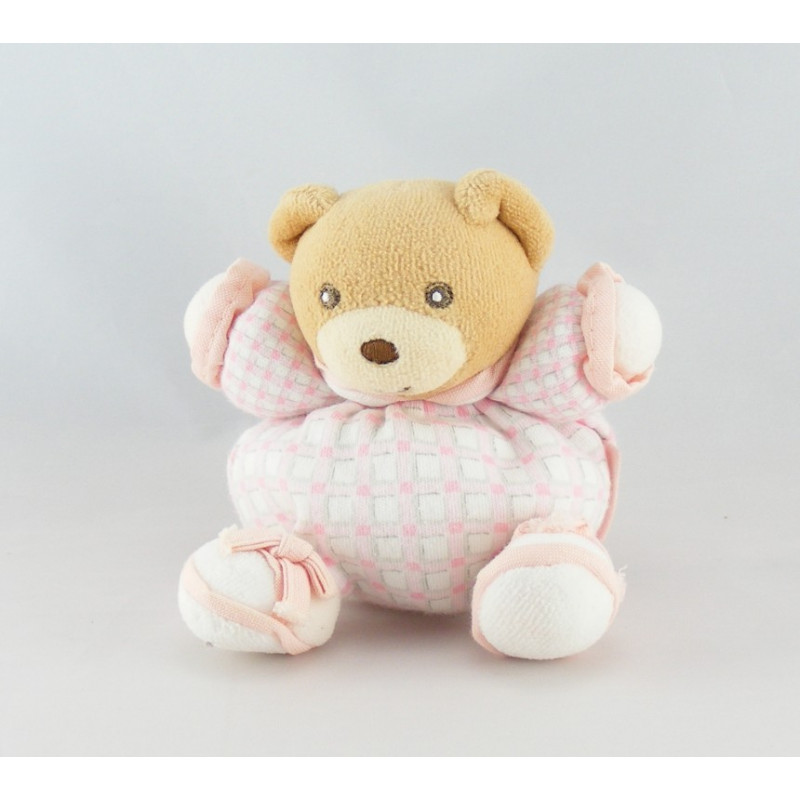 mini Doudou Lapin lilirose rose fleur bandeau Kaloo
