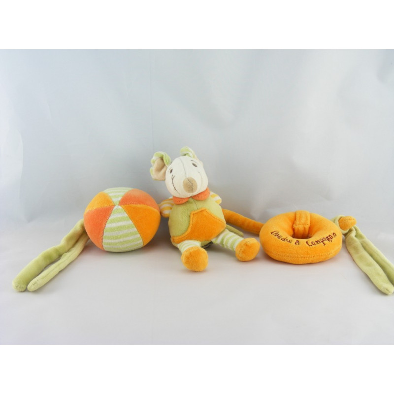 Doudou Milie la souris verte DOUDOU ET COMPAGNIE