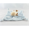 Doudou plat Lapin rose OBAIBI