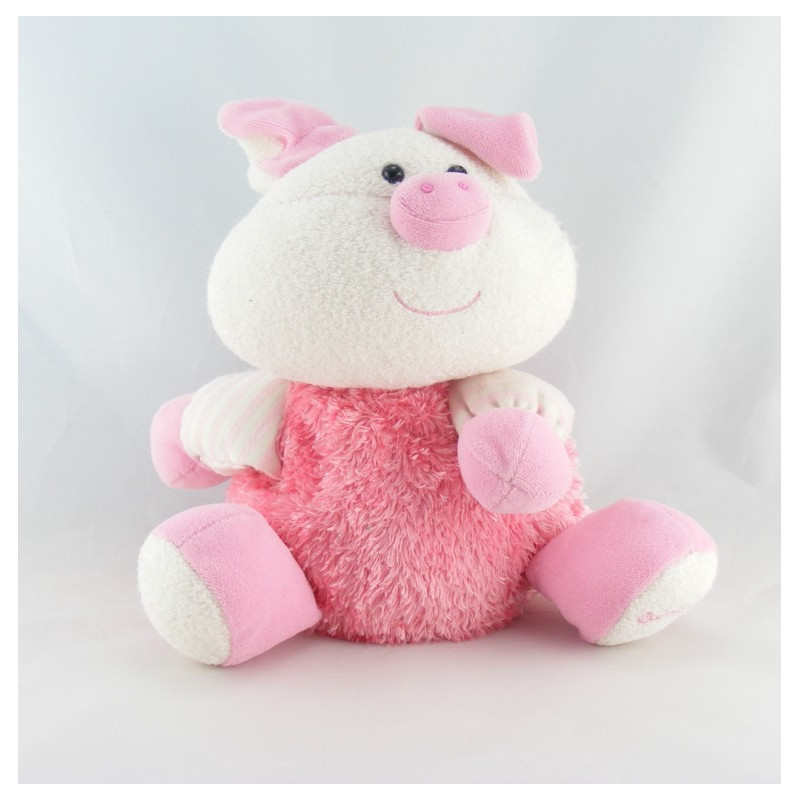 Doudou cochon rose LUMINOU