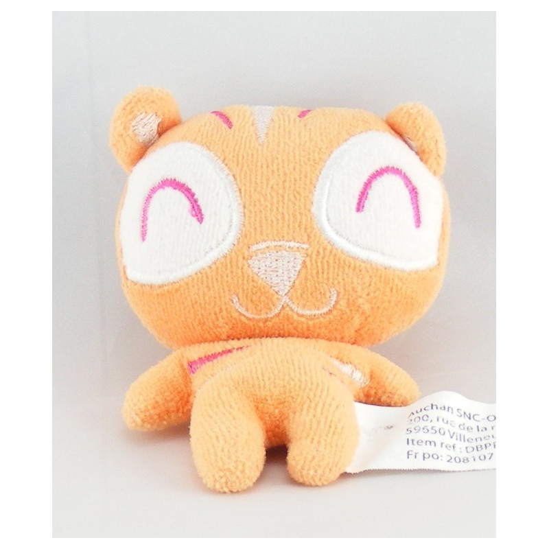 Mini doudou ours bleu AUCHAN