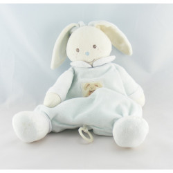 Doudou lapin blanc nounours