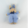 Doudou souris grise bleu BEBE CONFORT AUCHAN