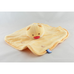 Doudou chat orange nez rouge SUCRE D'ORGE