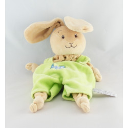 Doudou plat lapin beige créme ANNA CLUB PLUSH