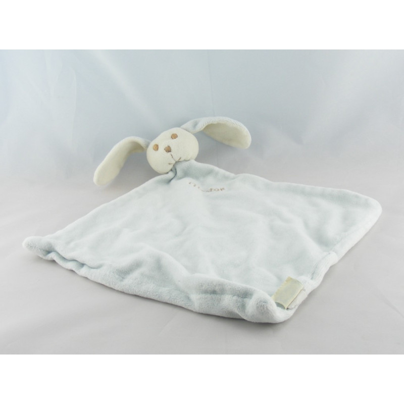 Doudou plat souris grise rose TCF TOUT COMPTE FAIT