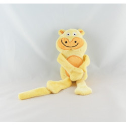 Doudou chat mauve violet VERTBAUDET