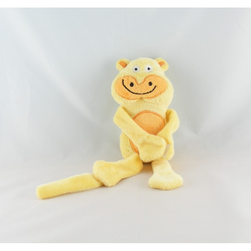 Doudou chat mauve violet VERTBAUDET