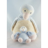 Doudou hochet ours jaune blanc NATURE ET DECOUVERTE