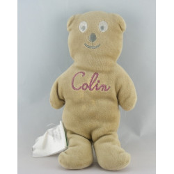 Doudou ours beige Calin VERTBAUDET