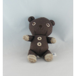 Doudou ours beige marron HM H ET M
