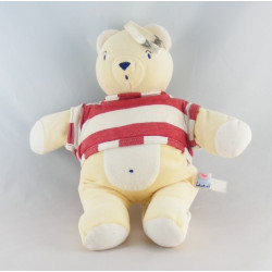 Doudou anneau hochet souris grise SUCRE D'ORGE