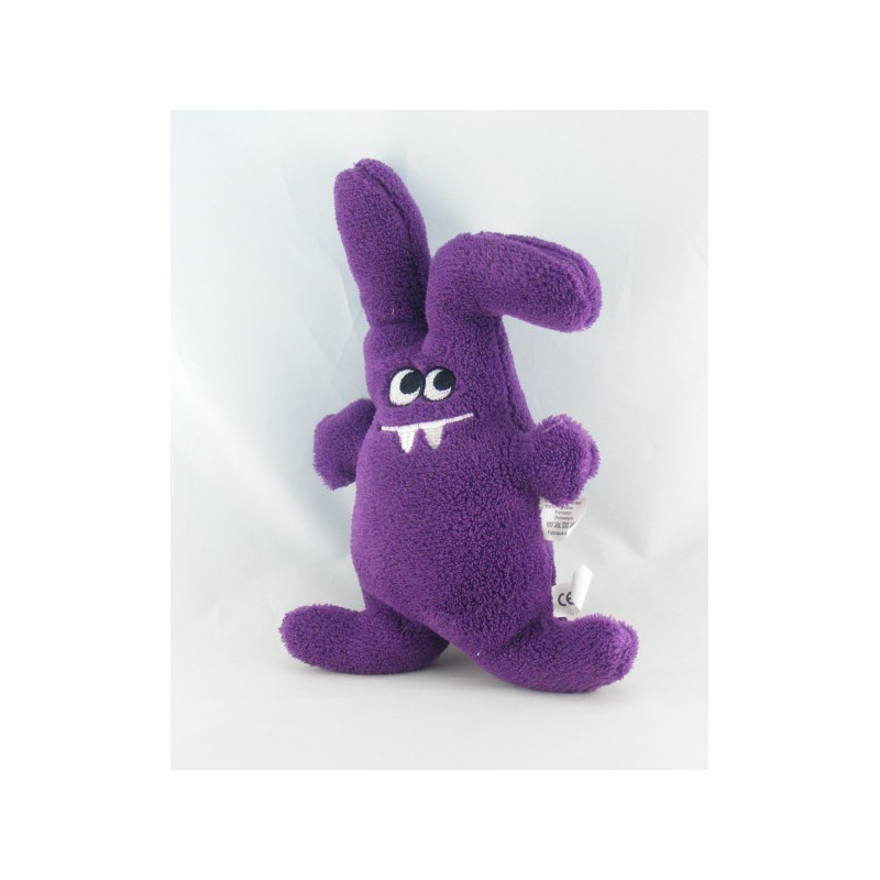 Doudou lapin violet mauve BABY NAT