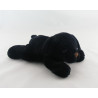 Doudou chiot chien noir couché MAX ET SAX