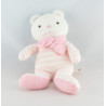 Doudou ours rose Luminou JEMINI