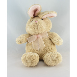 Doudou lapin rose avec bonnet GIPSY