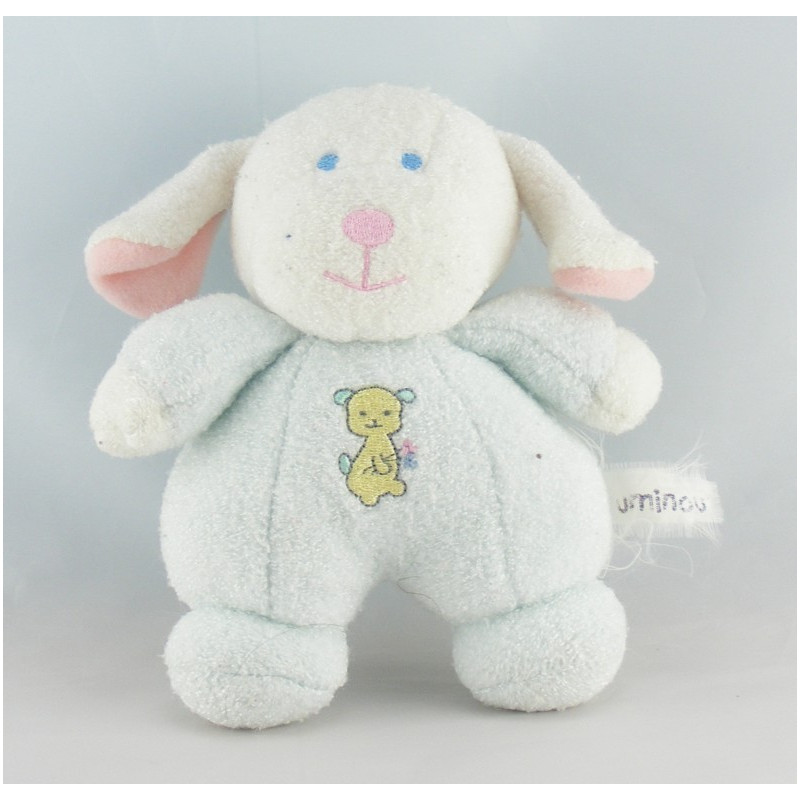 Doudou Chien blanc Luminou 