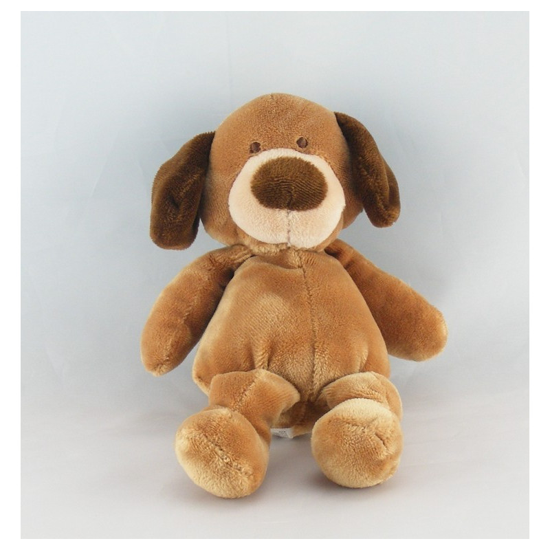 Petit Doudou chien beige marron NICOTOY