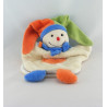 Doudou et compagnie marionnette clown arlequin avec balle