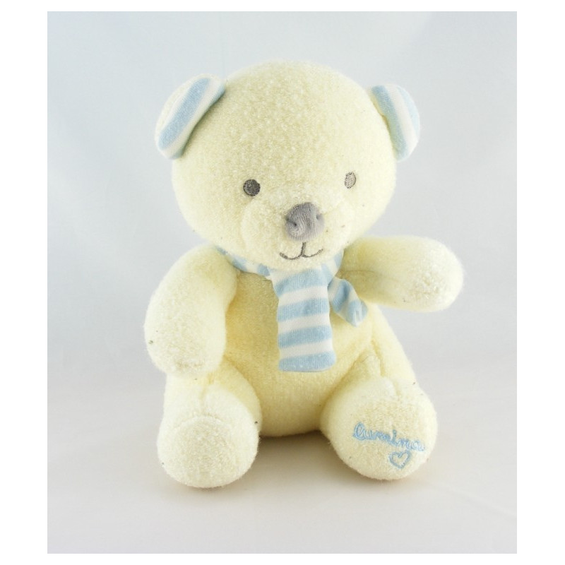 Doudou ours rose Luminou JEMINI