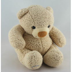 Doudou plat ours beige NICOTOY