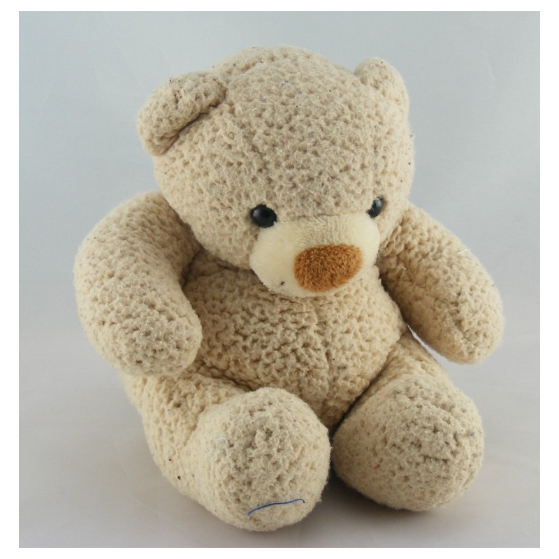 Doudou plat ours beige NICOTOY