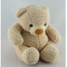 Doudou plat ours beige NICOTOY