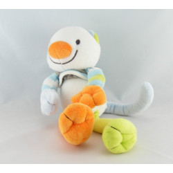 Doudou vache girafe jaune Kimbaloo