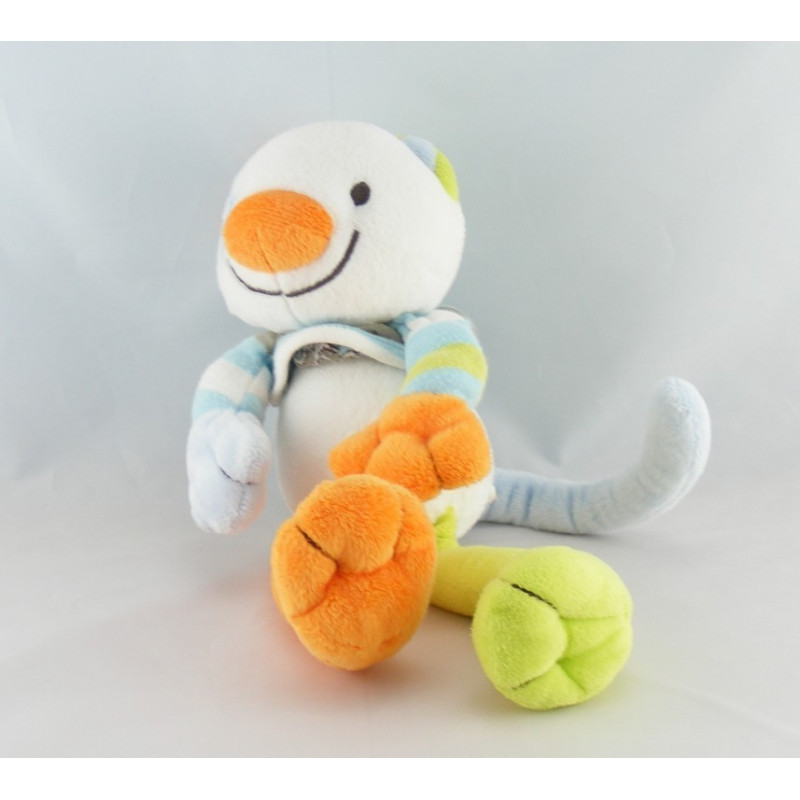 Doudou vache girafe jaune Kimbaloo