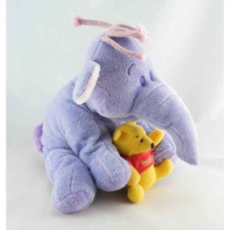 Doudou éléphant Lumpy avec singe DISNEY NICOTOY