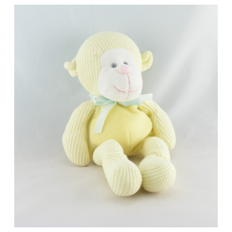 Doudou peluche TELETUBBIES jaune Laa-laa lala miroir TOMY