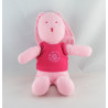 Doudou lapin rose PETIT BATEAU