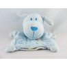 Doudou plat ours bleu bateau oiseau brodés CP INTERNATIONAL