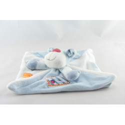 Doudou chien bleu nez rouge KIABI