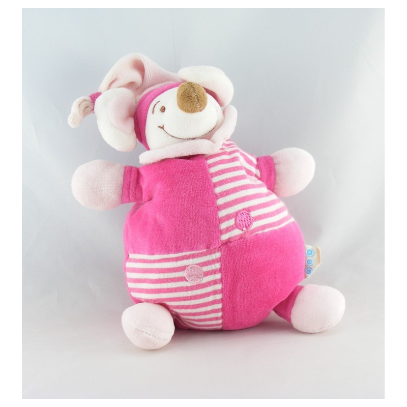 Doudou plat souris verte TCF TOUT COMPTE FAIT