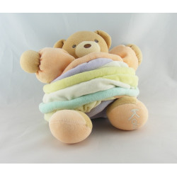 Doudou Ours rose Candies Grand modéle lollies KALOO
