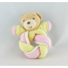 Mini Doudou lapin rose jaune noeud candies lollies KALOO