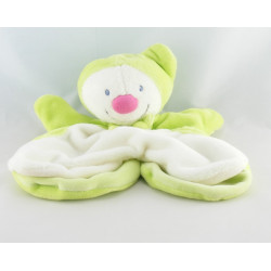 Doudou plat marionnette bonhomme de neige clown KIABI