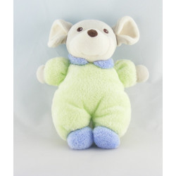 Doudou souris vert violet NOUNOURS