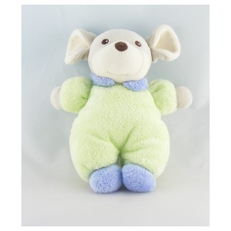 Doudou souris vert violet NOUNOURS