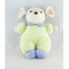 Doudou souris vert violet NOUNOURS