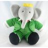 Peluche Babar l'éléphant intéractif LANSAY 