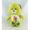 Peluche Bisounours vert Grosveinard trèfle CARE BEARS 35 cm