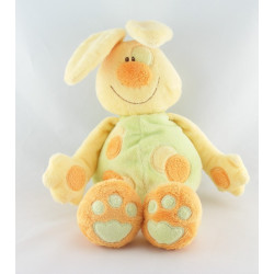 Doudou lapin orange étoile KIABI BEBE