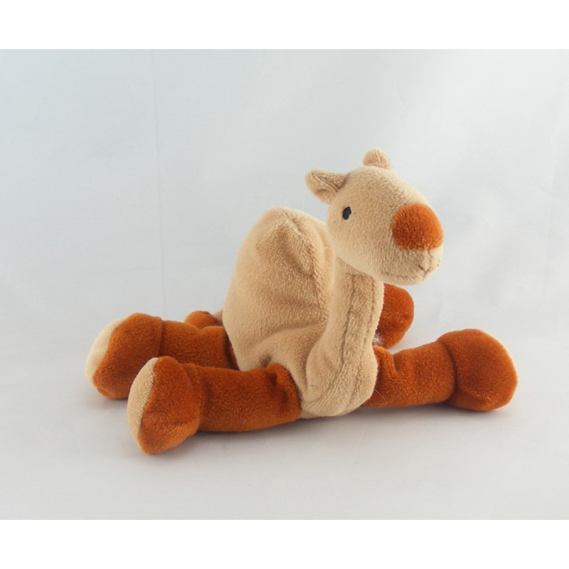 Doudou hippopotame bleu rose TIGEX