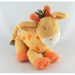 Doudou Girafe orange saumon NICOTOY